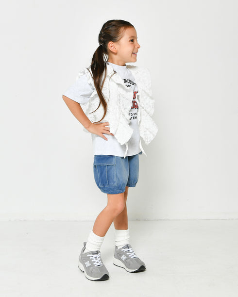 【90/100/110/120㎝】フリルブラウス3124212【NEWO/ネオ】